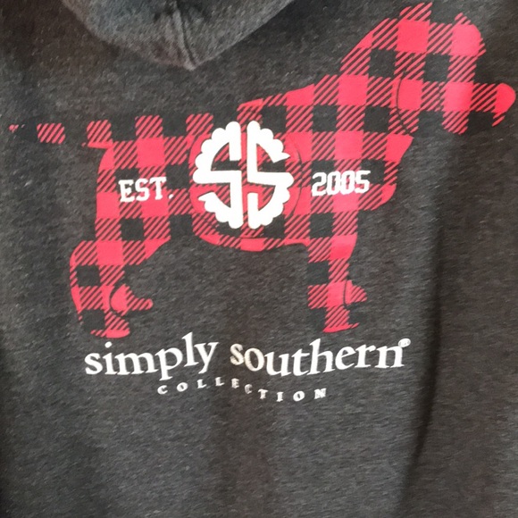 Simply Southern sweatshirt hoodie - Picture 6 of 8